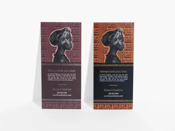 Embossed Foil Rack Cards - Image 2