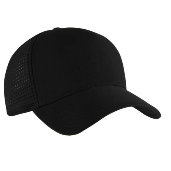 ACE - Santhome 5 Panel DryNCool® Sports Cap - Black - Image 3