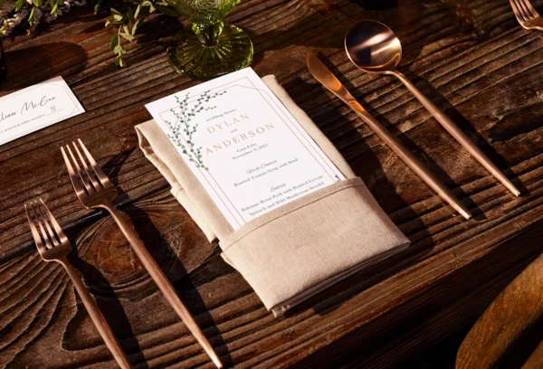 Wedding Menu