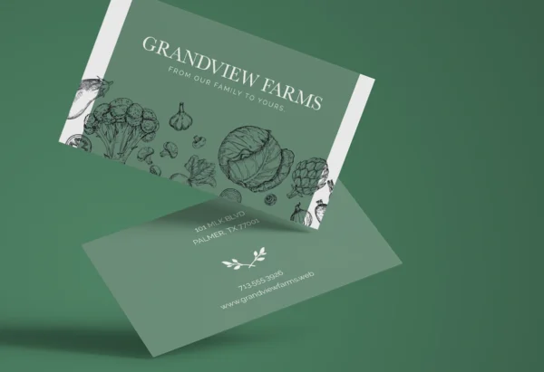 Recycled Matte Business Cards - Image 2