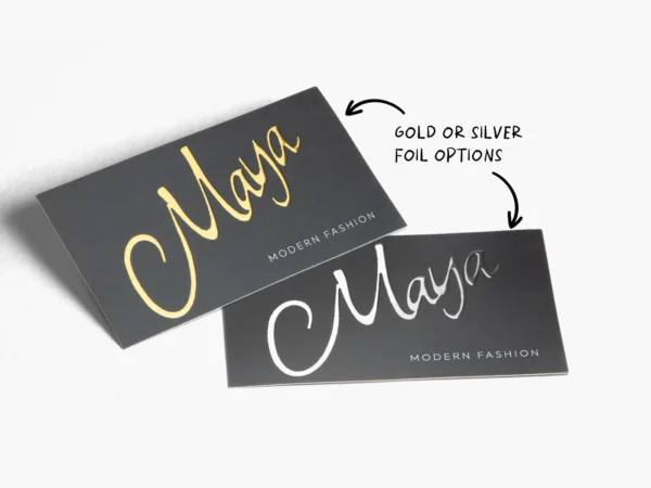 Raised Foil Business Cards - Image 2