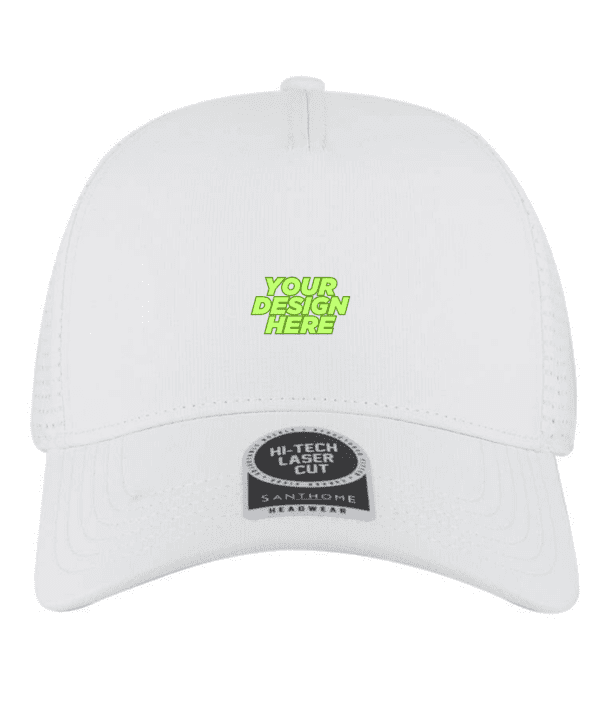 ACE - Santhome 5 Panel DryNCool® Sports Cap - White