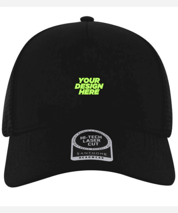 ACE - Santhome 5 Panel DryNCool® Sports Cap - Black