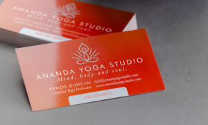 Glossy Business Cards