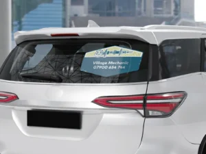 Perforated Car Window Stickers