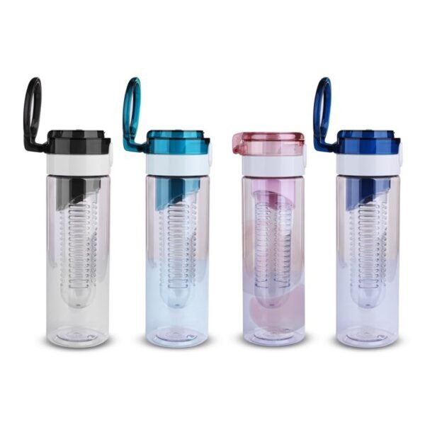 TRITAN BOTTLE – 750ml Transparent Water Bottle with Built-in Filter