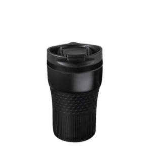 BAYAMO THERMO MUG Black – Premium 230ml Double Wall Thermal Mug with Customizable Grip