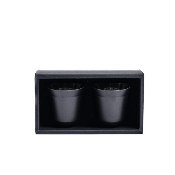ESPRESSO SET – Premium 2-Piece Double Wall Stainless Steel Espresso Cups - Image 2