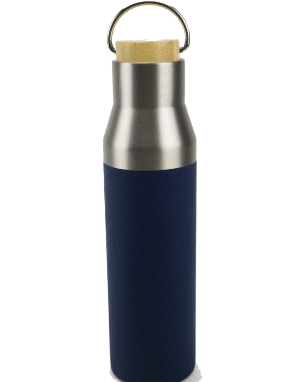 ECO FLASKS – 600ml Double Wall Flask with Bamboo Lid - Image 5