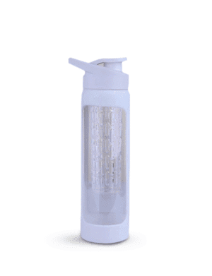 GLASSY – 550ml Single Wall Fruit Infuser Glass Bottle with Silicone Cover