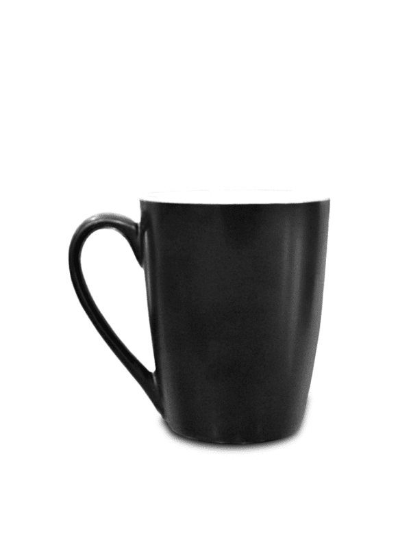 STONEWARE MUG – 12oz Two-Tone Ceramic Mug with Matte Exterior and Glossy Interior - Image 2