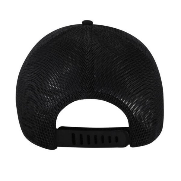 SWIFT - Santhome 6 Panel Trucker Cap - Black - Image 3