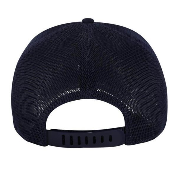 SWIFT - Santhome 6 Panel Trucker Cap - Navy Blue - Image 2