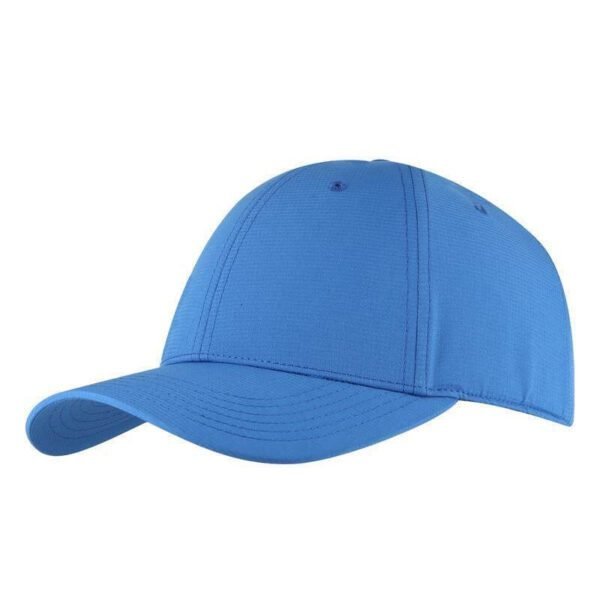 DELTA - Santhome® DryNCool® Performance Stretch-Fitted Cap - Marine Blue - Image 4