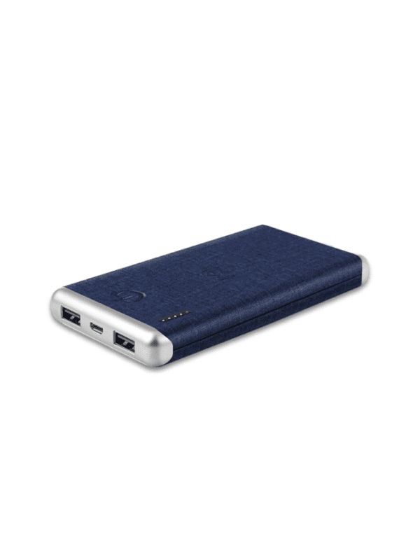 LEATHER WIRELESS – Stylish 8000mAh Wireless Power Bank with PU Leather Finish - Image 2